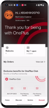 oneplus account benefits