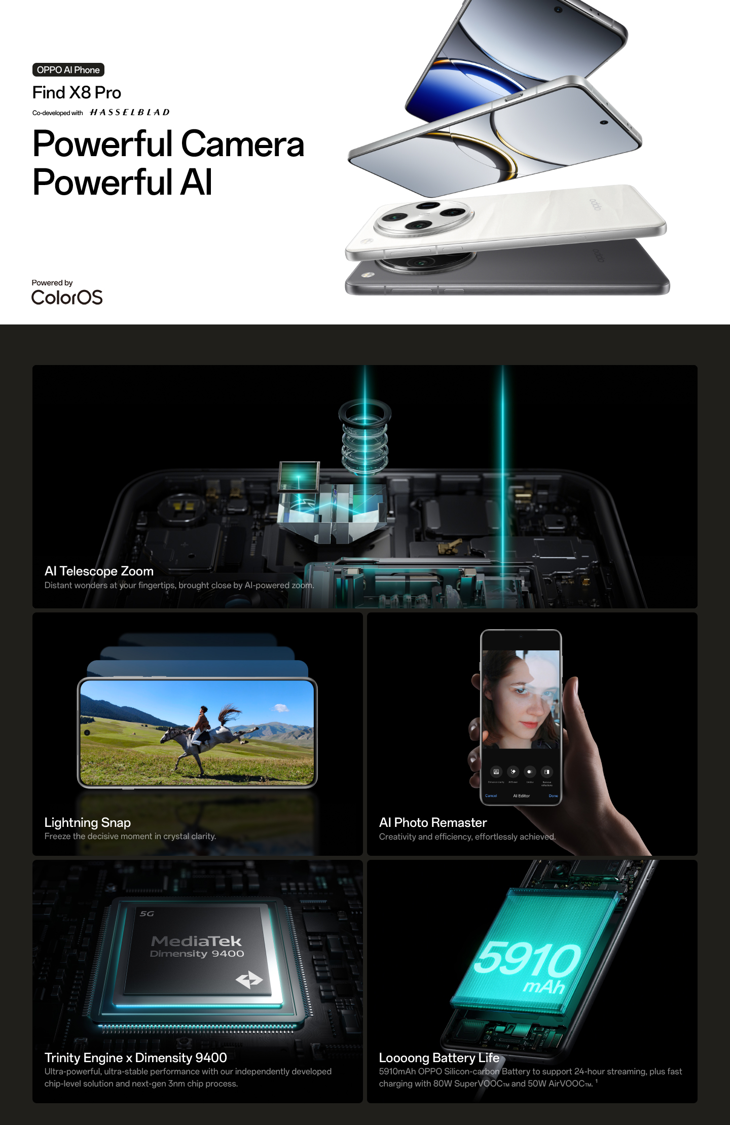 Shop OPPO Find X8 Pro (16GB+512GB) | 0% EPP | 1-Year